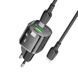 МЗП Borofone BN17 Sunlight PD20W+QC3.0 (1USB-A/1C) + кабель Type-C to Lightning 75044 фото 4