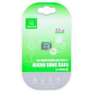 Карта пам'яті Usams US-ZB094 (TF High Speed Card) microSDHC Class 10 - 32GB (без адаптера) 78358 фото