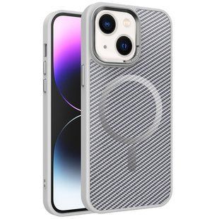 Чохол TPU+PC Carbon Mirage with MagSafe для Apple iPhone 15 (6.1") 78107 фото
