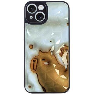 TPU+PC чохол Prisma Fluffie для Apple iPhone 15 (6.1") 76563 фото