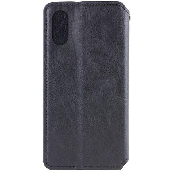 Шкіряний чохол-книжка GETMAN Cubic (PU) для Apple iPhone XS Max (6.5") 80839 фото