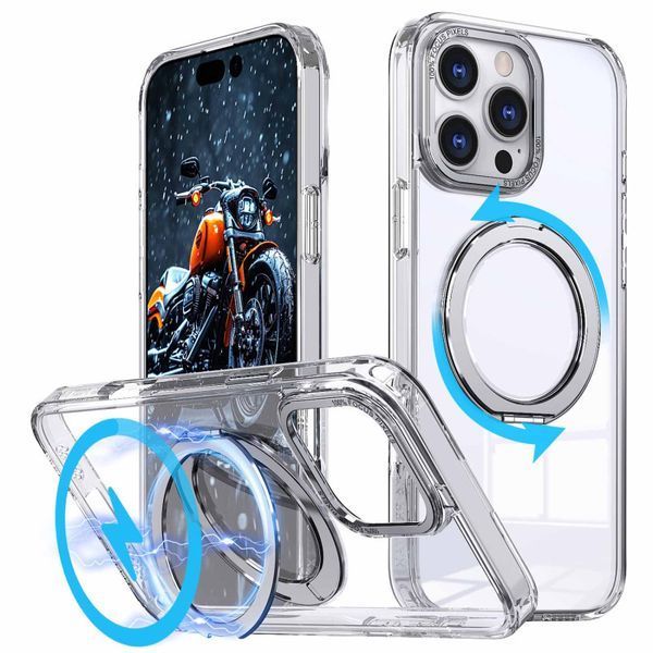 Чохол TPU+PC Empire with MagSafe and Ring для Apple iPhone 16 (6.1") 78846 фото