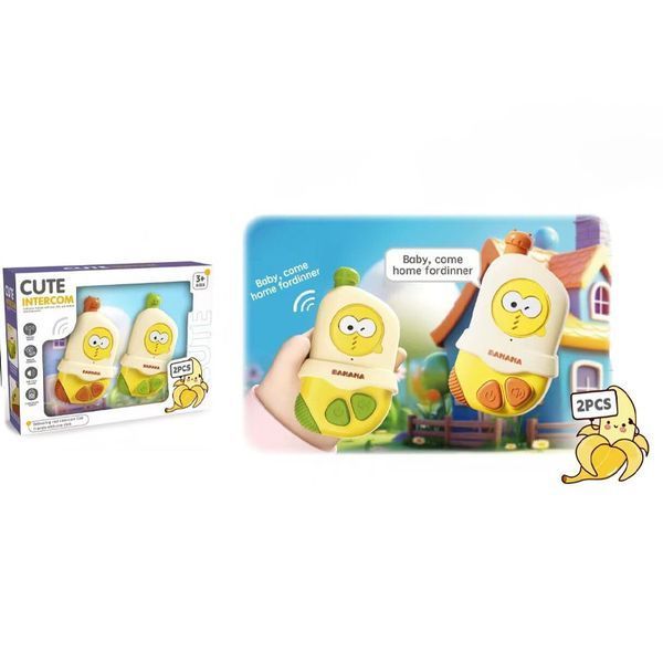 Дитяча навчальна рація ME-213 Banana Cute Intercom (2pcs) 79363 фото