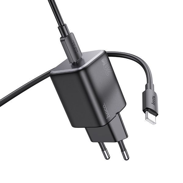 МЗП Hoco N40 Mighty PD20W (1USB-C) + кабель Type-C to Type-C 69108 фото