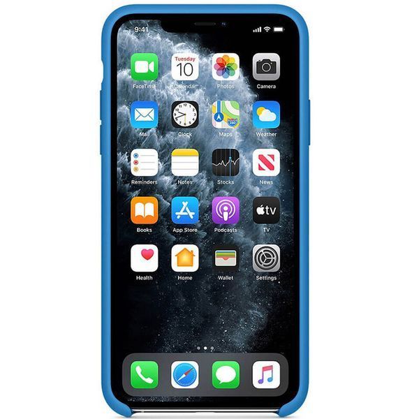 Чохол Silicone case (AAA) для Apple iPhone 11 Pro (5.8") 32263 фото