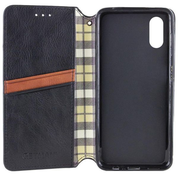 Шкіряний чохол-книжка GETMAN Cubic (PU) для Apple iPhone XS Max (6.5") 80839 фото