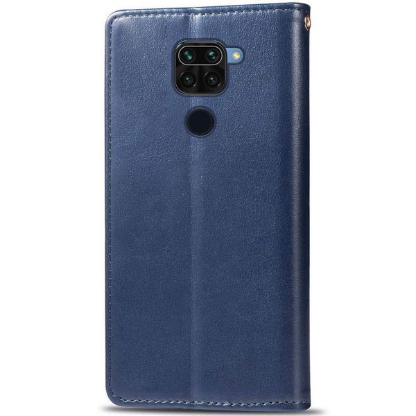 Шкіряний чохол-книжка GETMAN Gallant (PU) для Xiaomi Redmi Note 9 / Redmi 10X 36699 фото