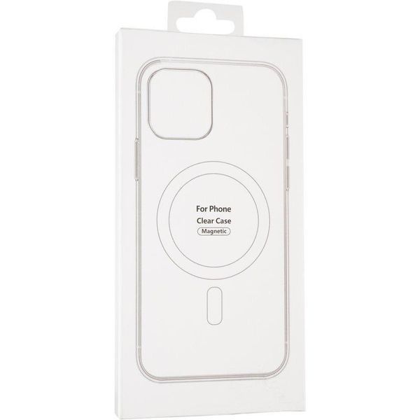 Чохол TPU Clear Case with MagSafe для Apple iPhone 16 Pro Max (6.9") 73553 фото