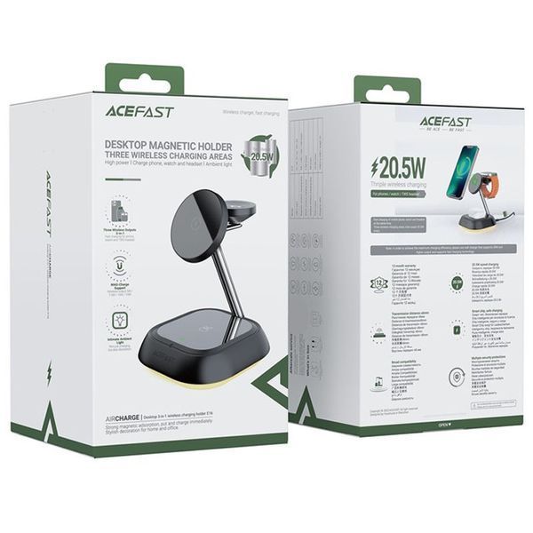 БЗП Acefast E16 desktop 3-in-1 68240 фото