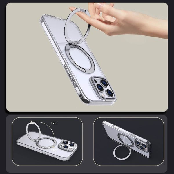 Чохол TPU+PC Empire with MagSafe and Ring для Apple iPhone 16 (6.1") 78846 фото