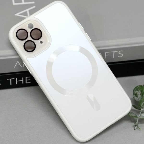 Чохол TPU+Glass Sapphire Midnight with MagSafe для Apple iPhone 13 Pro (6.1") 65447 фото