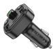 АЗП FM модулятор Hoco DE5 PD20W+QC3.0 (2USB-A/1C) 82448 фото 3