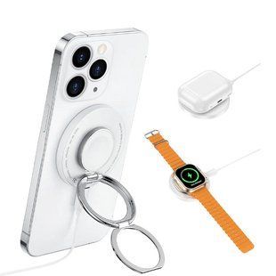 БЗП WIWU Wi-W027 3 in 1 wireless charger 71974 фото