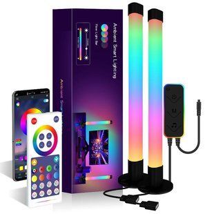 Настільна LED лампа RGB 5V Panel 2 Single side Bluetooth dual pack USB with app 66426 фото
