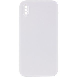 Чохол Silicone Case Square Full Camera Protective (AA) NOLOGO для Apple iPhone XS Max (6.5") 72152 фото