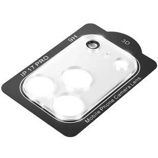 Захисне скло на камеру Full Block (тех.пак) для Apple iPhone 17 Pro (6.3") 80481 фото