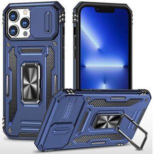 Ударостійкий чохол Camshield Army Ring для Apple iPhone 14 Pro (6.1") 81258 фото