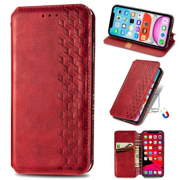 Шкіряний чохол-книжка GETMAN Cubic (PU) для Xiaomi 12T / 12T Pro 57507 фото