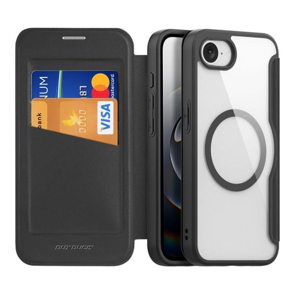 Чохол-книжка Dux Ducis Skin X Pro with MagSafe для Apple iPhone 16e (6.1") 79867 фото