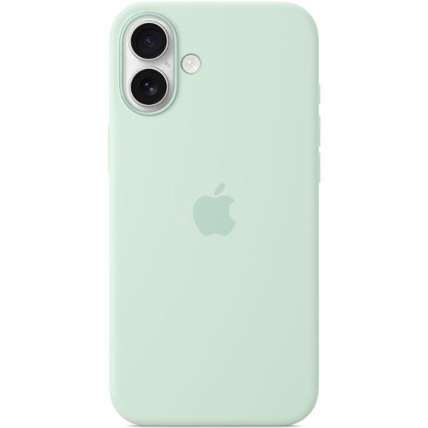 Чохол Silicone case (AAA) with Magsafe and Animation (button) для Apple iPhone 16 Plus (6.7") 81292 фото