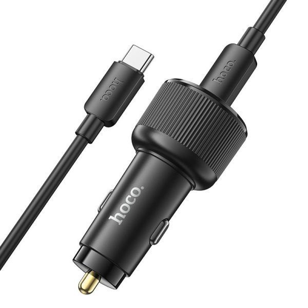 АЗП Hoco NZ17 High Power 45W (1USB-A/2C) + кабель Type-C to Type-C 82450 фото