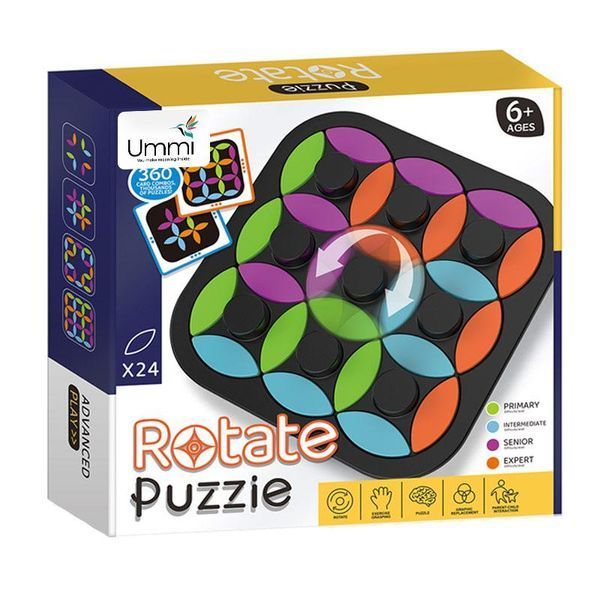 Настільна інтерактивна гра Ummi 22049 Rotate Puzzle 79316 фото