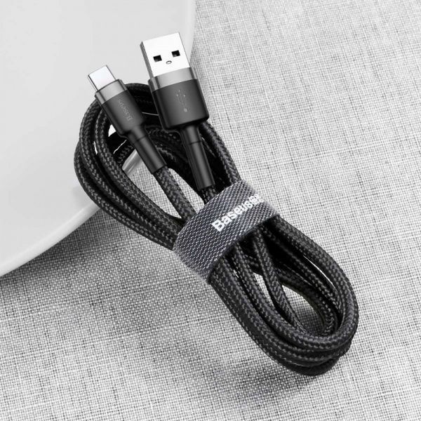 Дата кабель Baseus Cafule Type-C Cable 2A (3m) (CATKLF-U) 37737 фото
