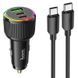 АЗП Hoco NZ17 High Power 45W (1USB-A/2C) + кабель Type-C to Type-C 82450 фото 1