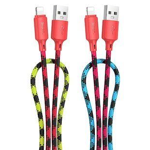 Дата кабель Hoco X116 Meridian USB to Lightning 2.4A (1m) 79088 фото