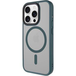 TPU+PC чохол Metal Buttons with MagSafe для Apple iPhone 15 Pro Max (6.7") 65612 фото