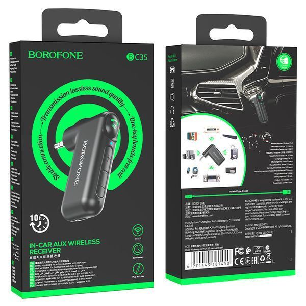 Bluetooth аудіо ресивер Borofone BC35 55337 фото