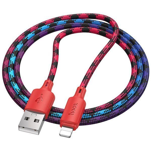 Дата кабель Hoco X116 Meridian USB to Lightning 2.4A (1m) 79088 фото