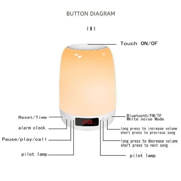Уцінка Нічник Kids Dream H03 with Bluetooth and APP 3000 mAh 67926 фото