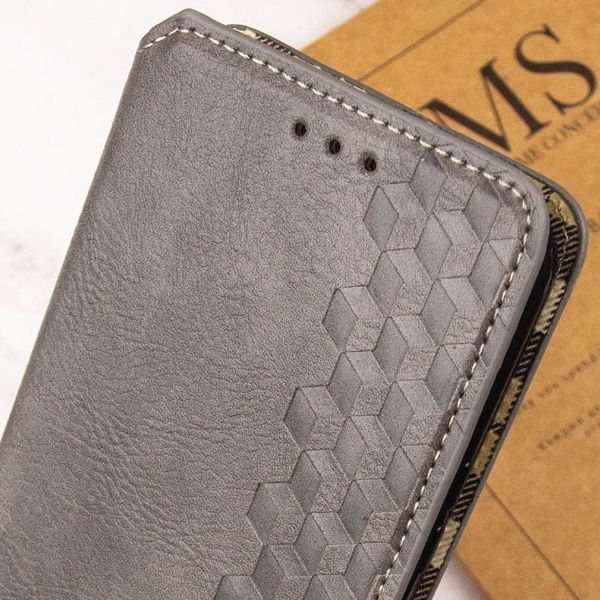Шкіряний чохол-книжка GETMAN Cubic (PU) для Xiaomi Redmi Note 14 4G (Europe version) 77935 фото