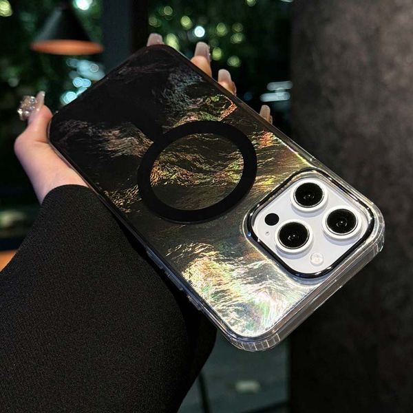 Чохол TPU Shiny Mountain (MagFit) для Apple iPhone 16 Pro (6.3") 77656 фото