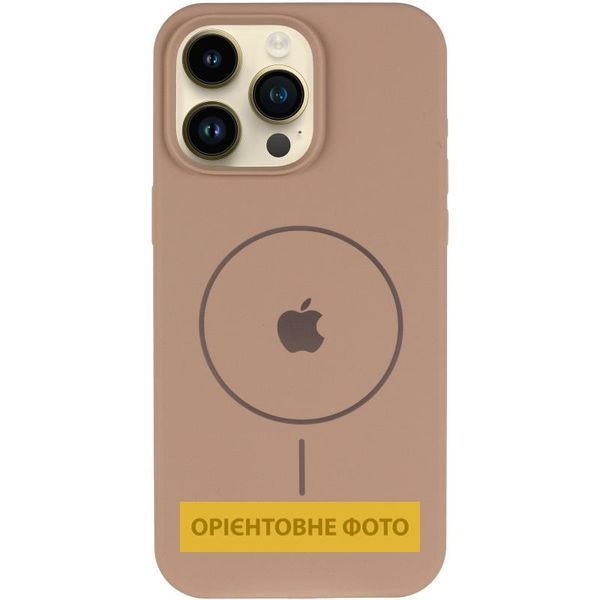 Чохол Silicone Case Full Protective (AA) V2 with MagSafe для Apple iPhone 16e (6.1") 80665 фото