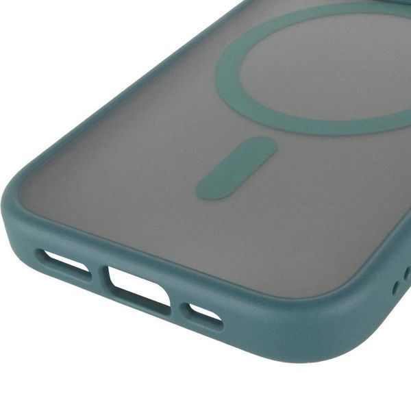 TPU+PC чохол Metal Buttons with MagSafe для Apple iPhone 15 Pro Max (6.7") 65612 фото