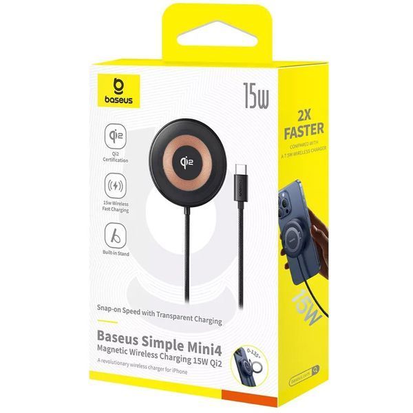 БЗП Baseus Simple Mini4 Qi2 15W (P10273300121-0) 77847 фото
