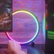 Настільна LED лампа RGB Intelligent circular atmosphere light Bluetooth USB with app 66427 фото 5