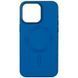 Шкіряний чохол Bonbon Leather Metal Style with MagSafe для Apple iPhone 14 (6.1") 65460 фото 1