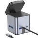 Перехідник HUB Hoco HB49 Effortless 9in1 100W з БЗП 74177 фото 5