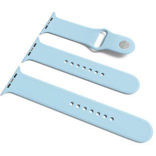 Уцінка Силіконовий ремінець для Apple Watch Sport Band 38/40/41/42mm(ser.10) (S/M & M/L) 3pcs 61441 фото