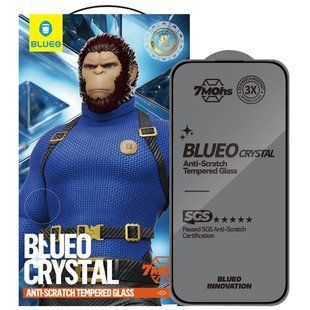 Захисне 2.5D скло Blueo Crystal Anti-Scratch для Apple iPhone 16 Pro Max (6.9") 73491 фото