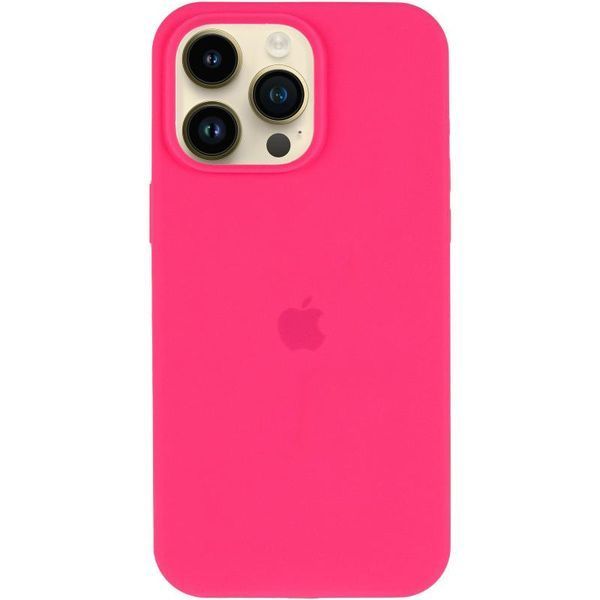 Чохол Silicone Case (AA) Logo with MagSafe для Apple iPhone 14 Pro (6.1") 80639 фото