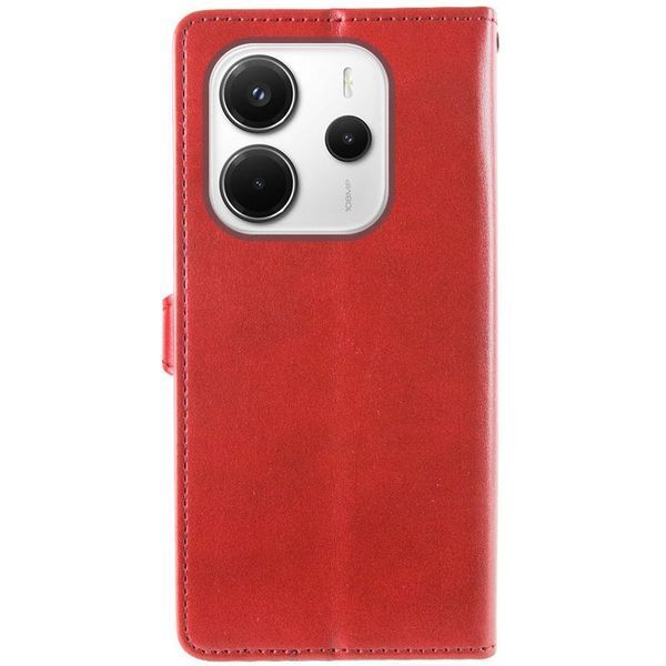 Шкіряний чохол-книжка GETMAN Gallant (PU) для Xiaomi Redmi Note 14 4G (Int. version) 80027 фото