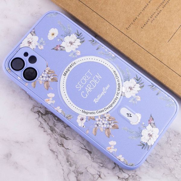 TPU+PC чохол Secret Garden with MagSafe для Apple iPhone 12 (6.1") 67968 фото