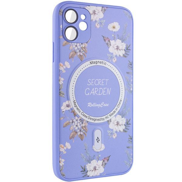 TPU+PC чохол Secret Garden with MagSafe для Apple iPhone 12 (6.1") 67968 фото