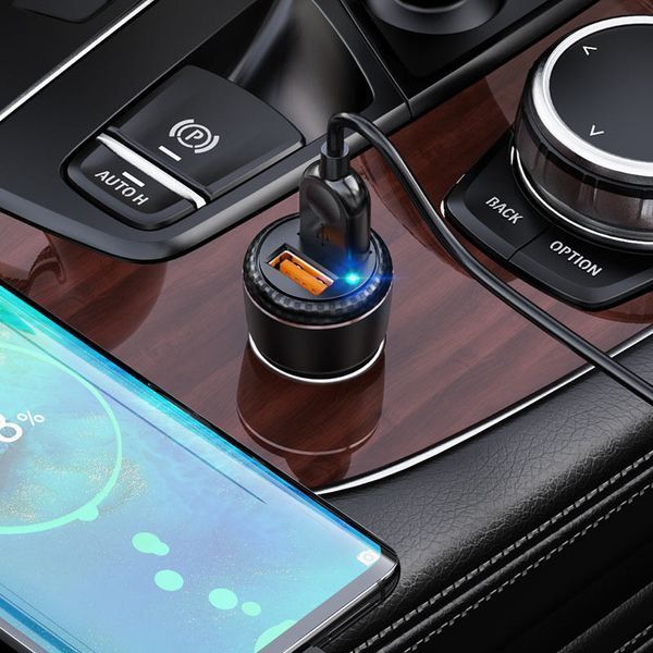 АЗП Borofone BZ17 Core QC3.0 3A (2USB-A) + кабель USB to Type-C 55341 фото
