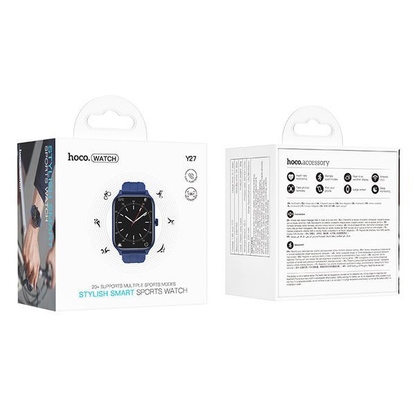 Смарт-годинник Hoco Smart Watch Y27 Smart sports watch (call version) 77168 фото