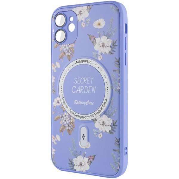 TPU+PC чохол Secret Garden with MagSafe для Apple iPhone 12 (6.1") 67968 фото